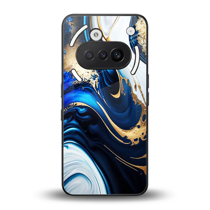 Arctic Flow back phone cover | glass case for nothing phone 3a