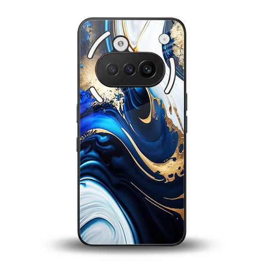 Arctic Flow back phone cover | glass case for nothing phone 3a