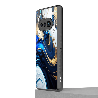 Arctic Flow nothing phone 3a mobile cover | shockproof glass phone case
