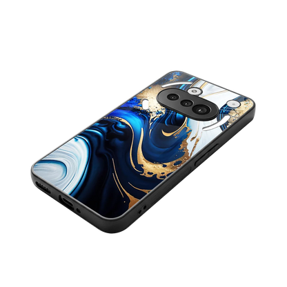 Arctic Flow stylish phone case for nothing phone 3a | glossy glass and slim fit