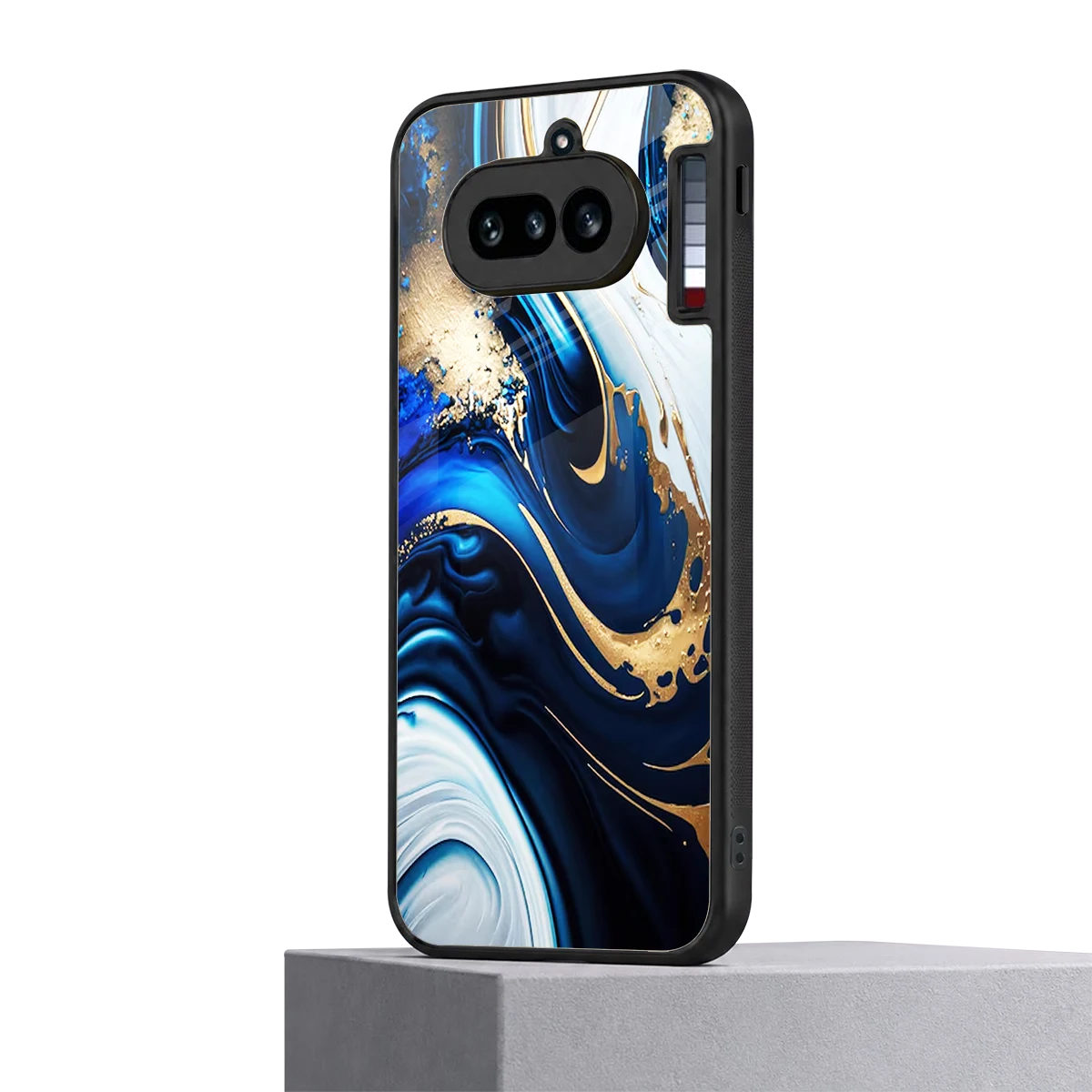 Arctic Flow nothing phone 4a mobile cover | shockproof glass phone case
