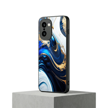 Arctic Flow oneplus 15r mobile cover | shockproof glass phone case