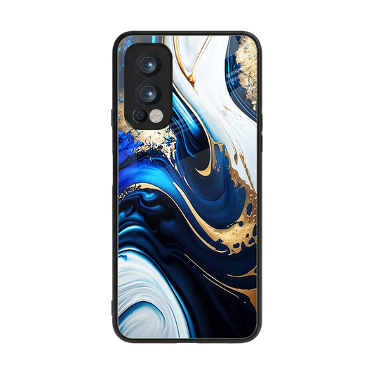 Arctic Flow back phone cover | glass case for oneplus nord 2