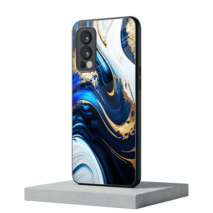 Arctic Flow oneplus nord 2 mobile cover | shockproof glass phone case
