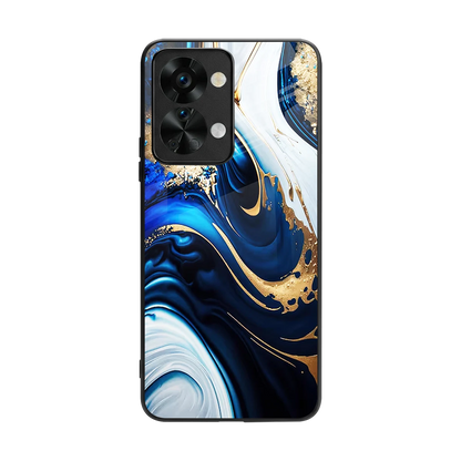 Arctic Flow back phone cover | glass case for oneplus nord 2t