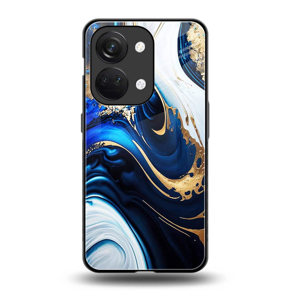 Arctic Flow back phone cover | glass case for oneplus nord 3