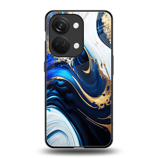 Arctic Flow back phone cover | glass case for oneplus nord 3