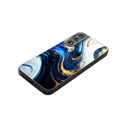 Arctic Flow stylish phone case for oneplus nord 5 | glossy glass and slim fit