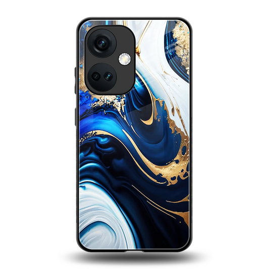 Arctic Flow back phone cover | glass case for oneplus nord ce 3