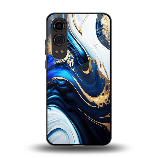 Arctic Flow back phone cover | glass case for oneplus nord ce 4 lite