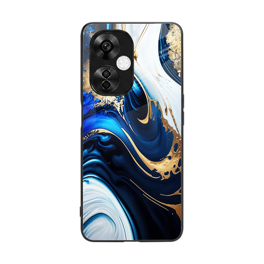 Arctic Flow back phone cover | glass case for oneplus nord ce 3 lite
