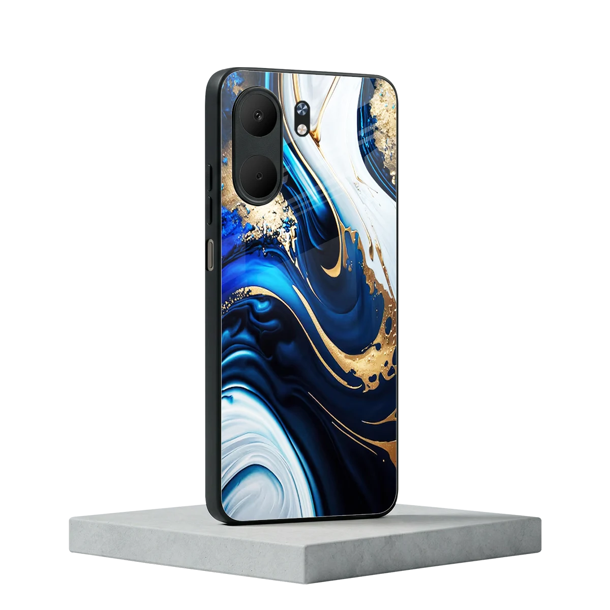 Arctic Flow oppo a5x 5g mobile cover | shockproof glass phone case