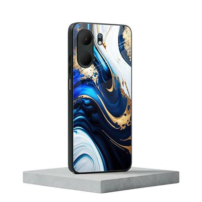 Arctic Flow oppo a5x 5g mobile cover | shockproof glass phone case