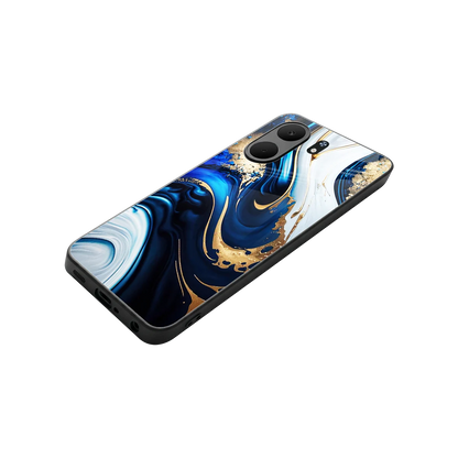 Arctic Flow stylish phone case for oppo a5x 5g | glossy glass and slim fit