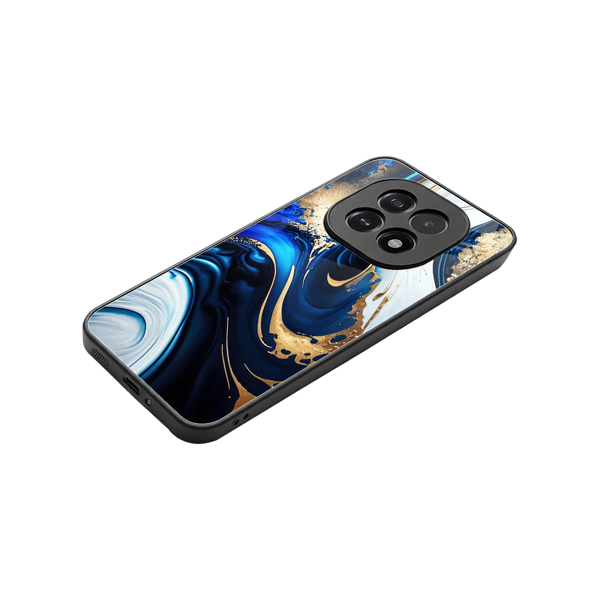 Arctic Flow stylish phone case for oppo f29 5g | glossy glass and slim fit