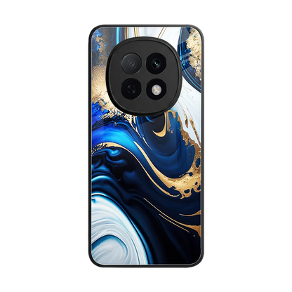 Arctic Flow back phone cover | glass case for oppo f29 pro 5g