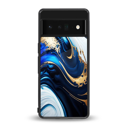 Arctic Flow back phone cover | glass case for google pixel 6 pro