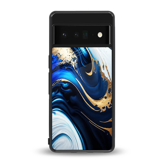 Arctic Flow back phone cover | glass case for google pixel 6 pro