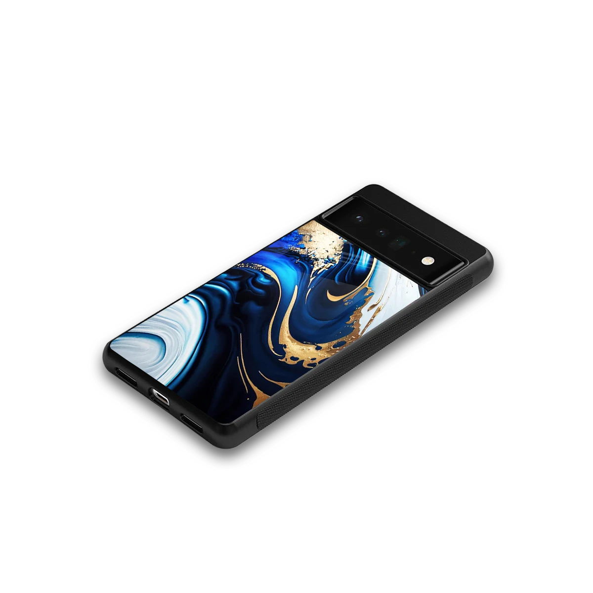 Arctic Flow google pixel 6 pro mobile cover | shockproof glass phone case