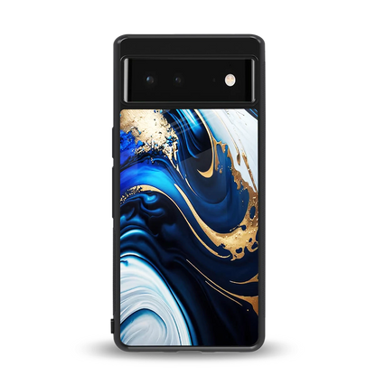 Arctic Flow back phone cover | glass case for google pixel 6a