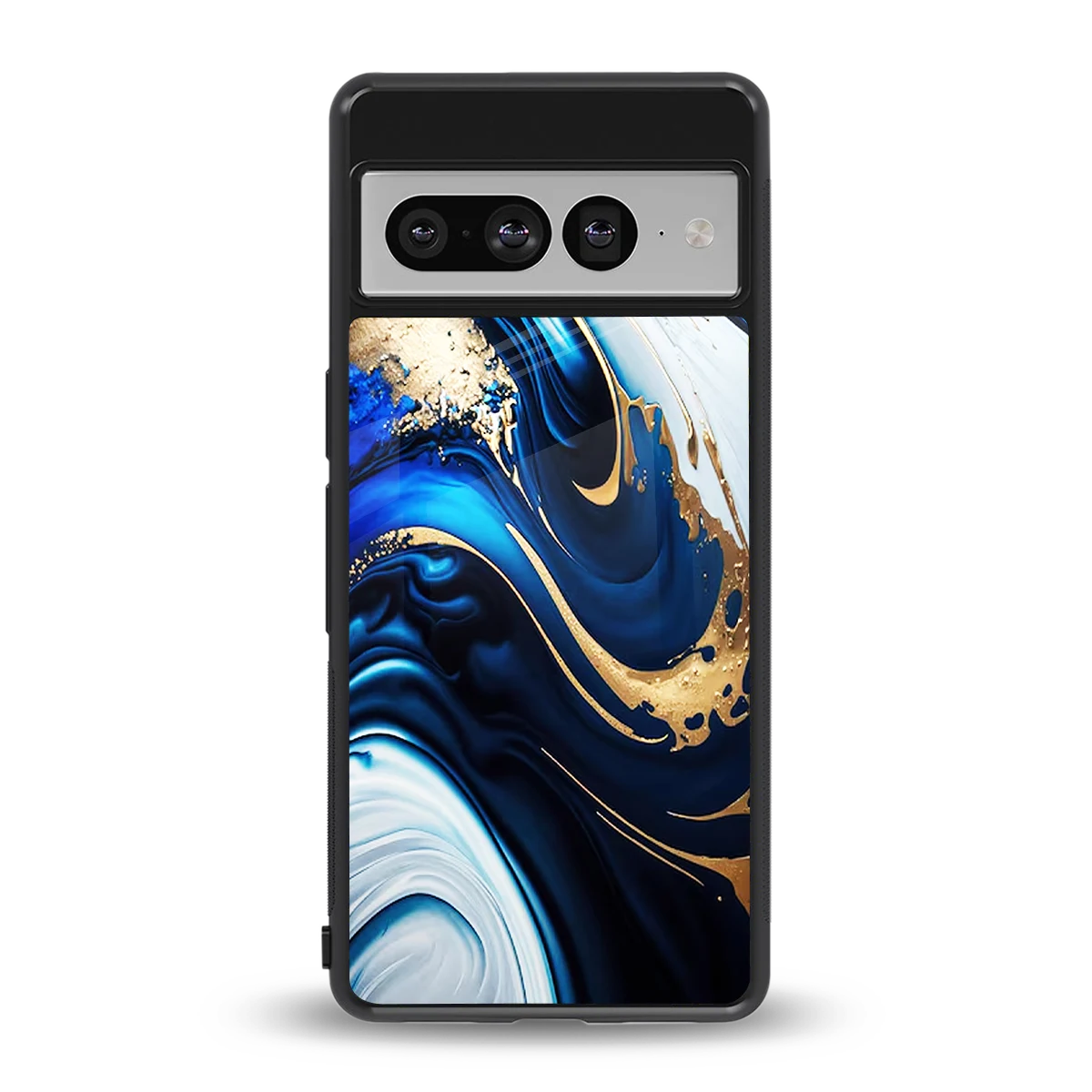 Arctic Flow back phone cover | glass case for google pixel 7 pro