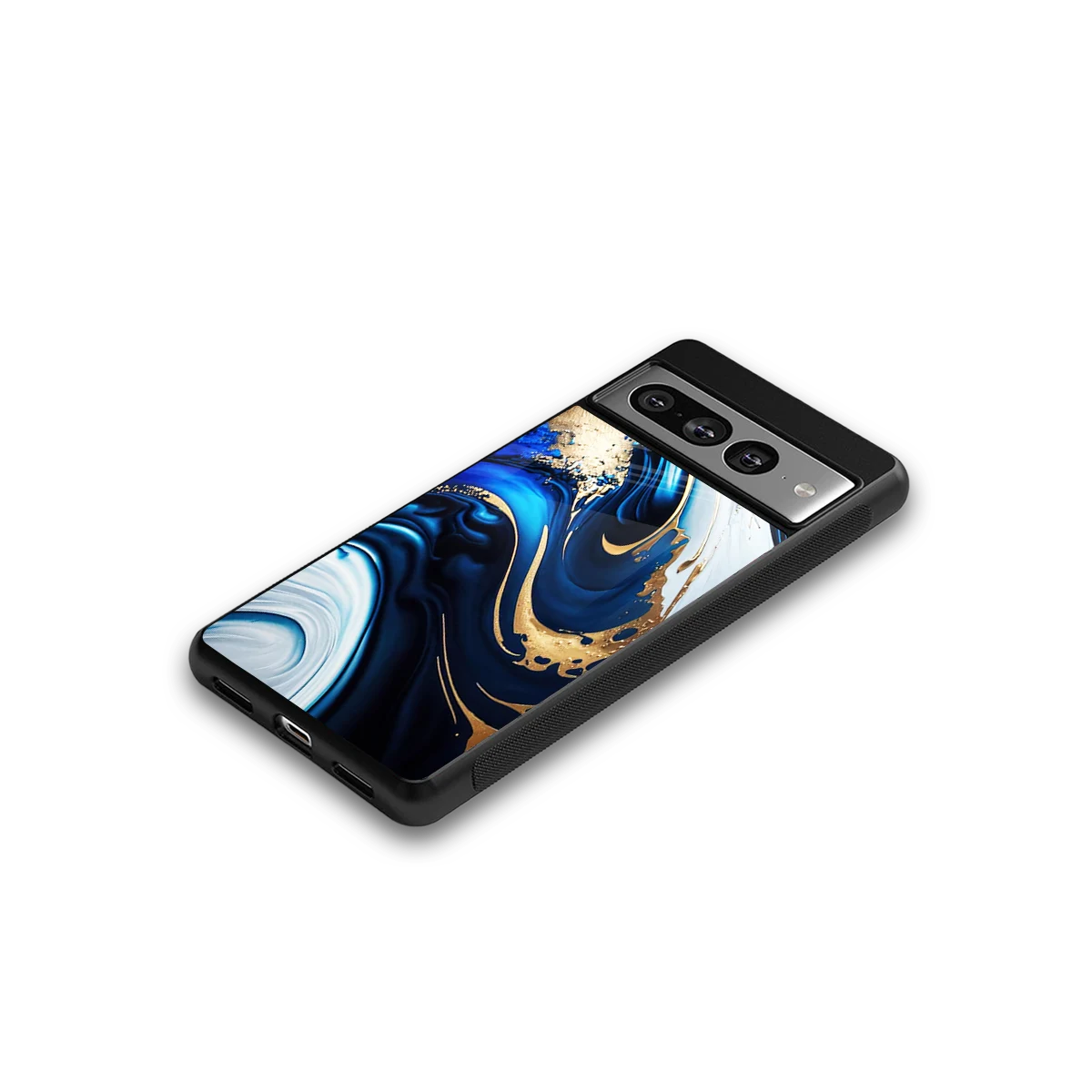 Arctic Flow google pixel 7 pro mobile cover | shockproof glass phone case