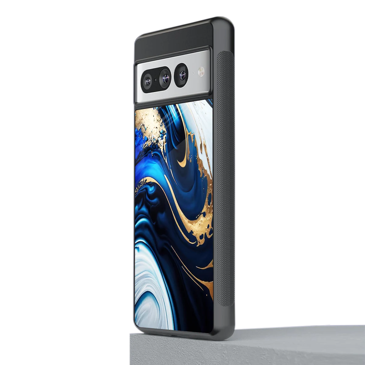 Arctic Flow stylish phone case for google pixel 7 pro | glossy glass and slim fit