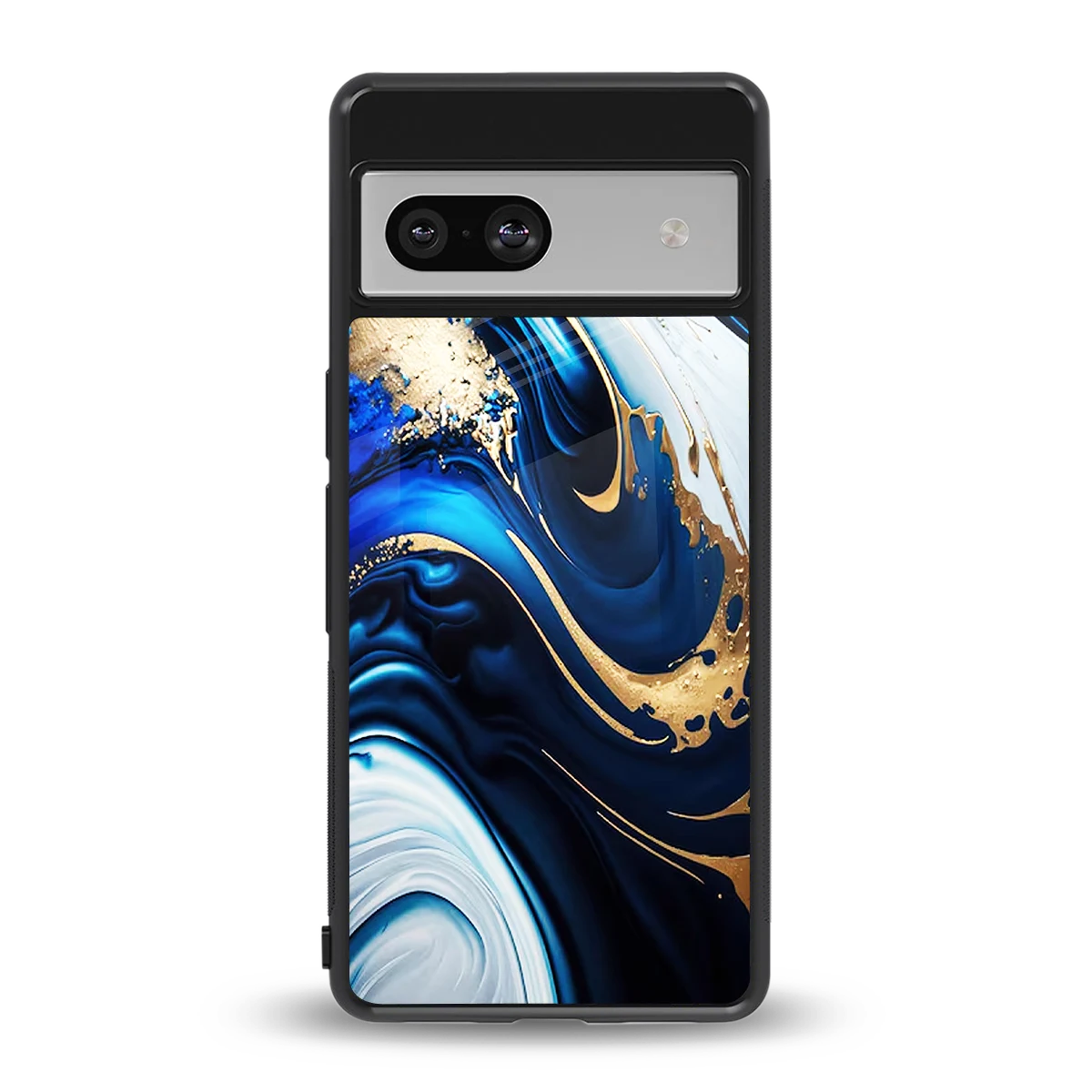 Arctic Flow back phone cover | glass case for google pixel 7a