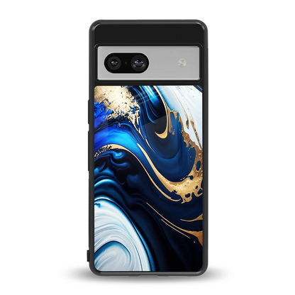 Arctic Flow back phone cover | glass case for google pixel 7a