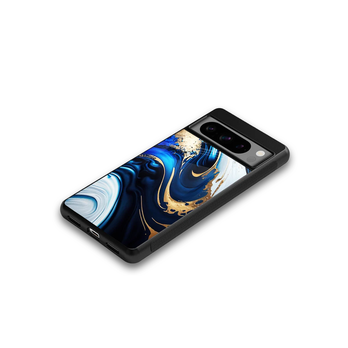 Arctic Flow google pixel 8 pro mobile cover | shockproof glass phone case