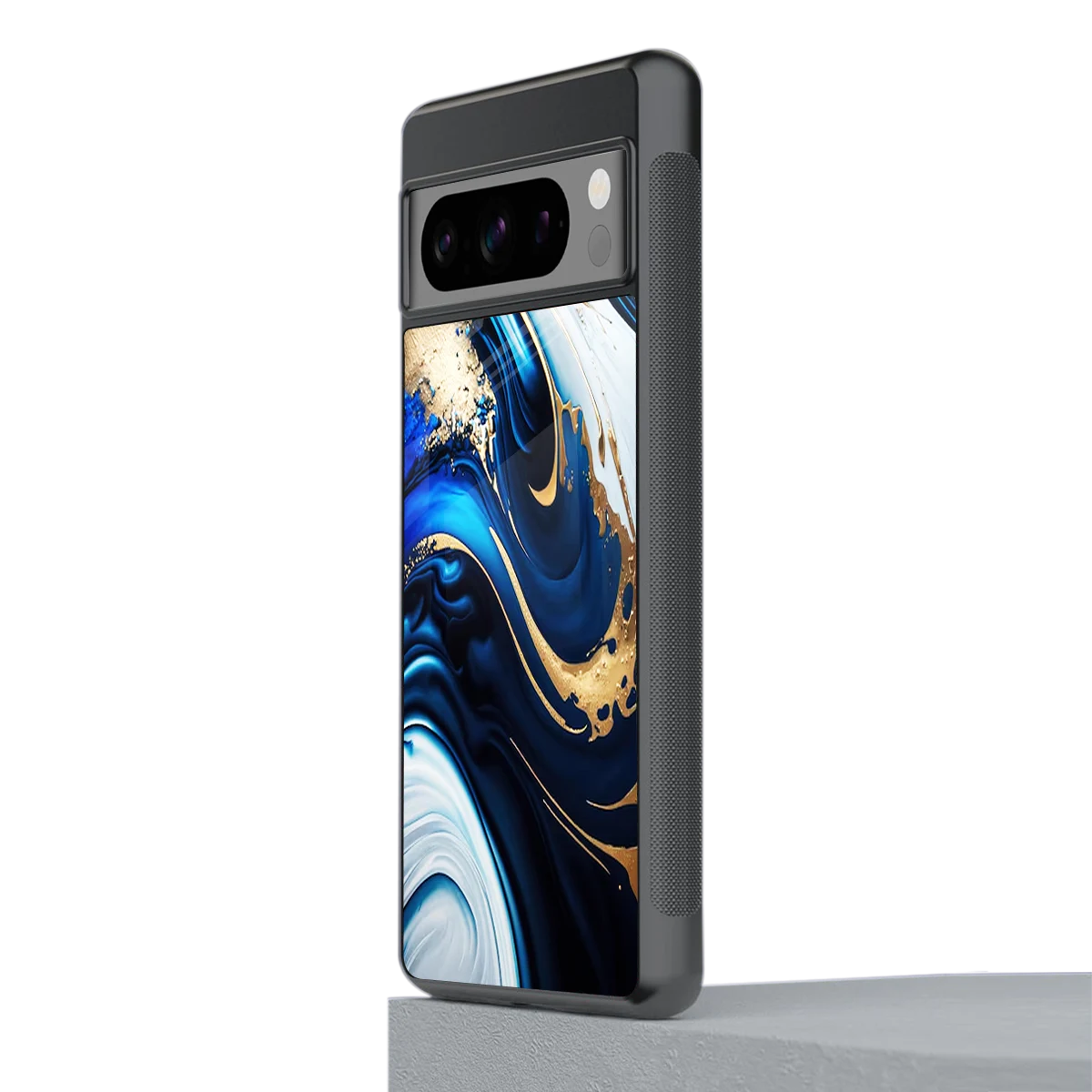 Arctic Flow stylish phone case for google pixel 8 pro | glossy glass and slim fit