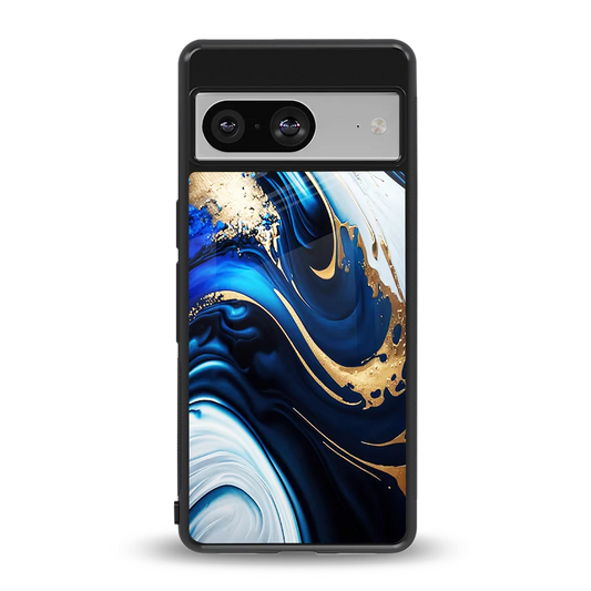 Arctic Flow back phone cover | glass case for google pixel 8