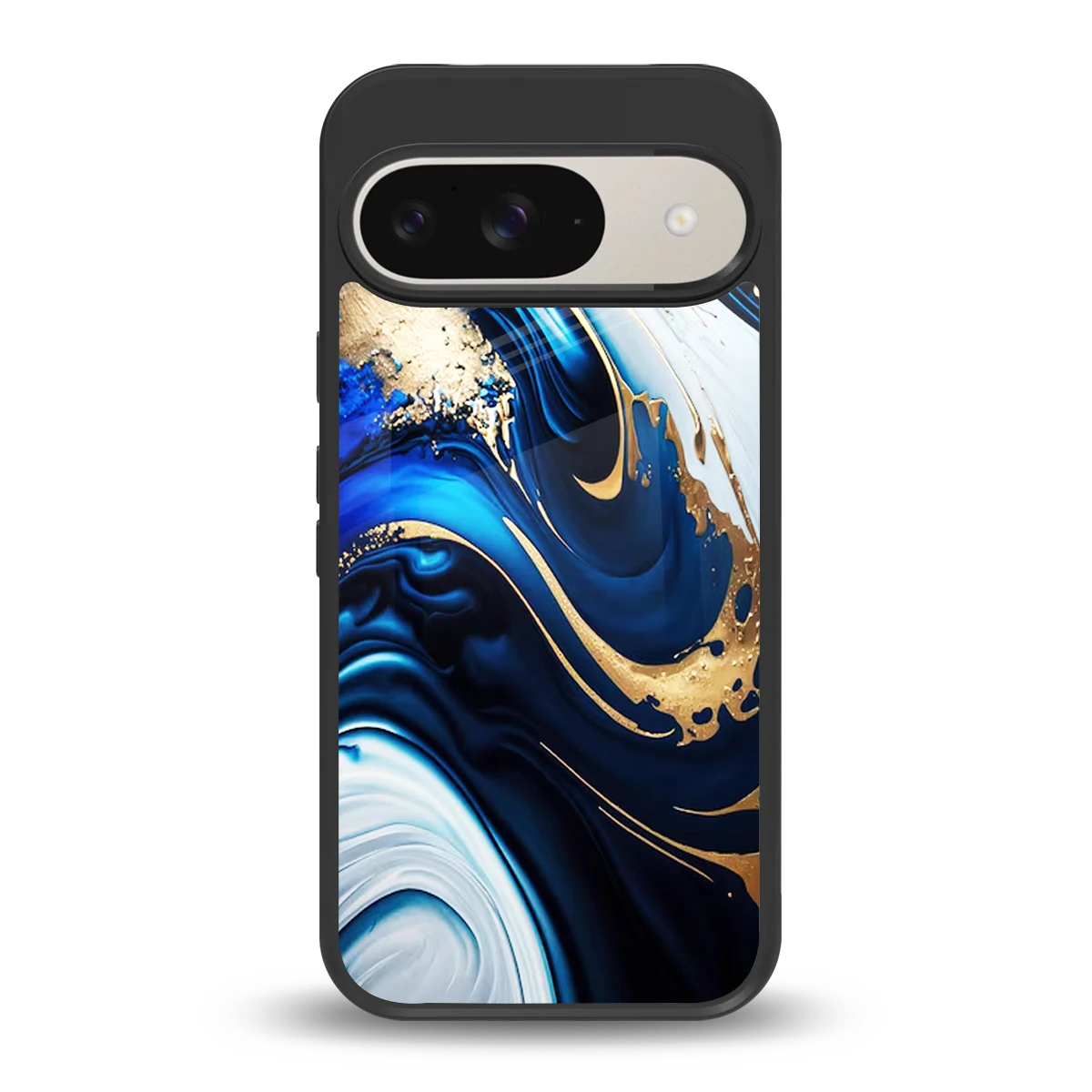 Arctic Flow back phone cover | glass case for google pixel 9