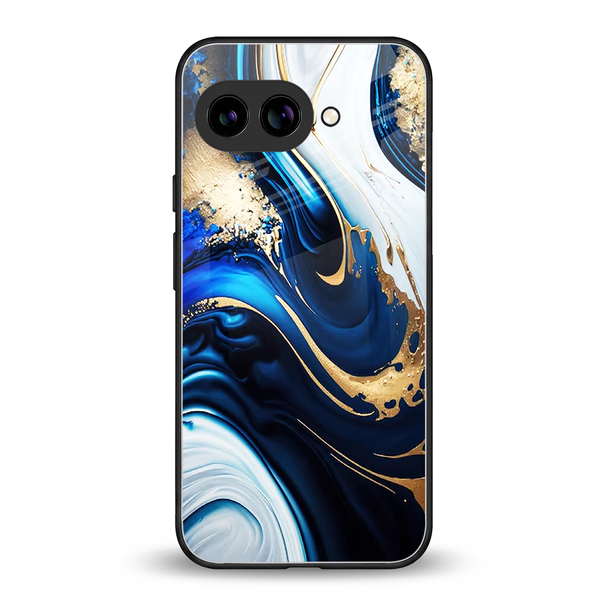Arctic Flow back phone cover | glass case for google pixel 10a