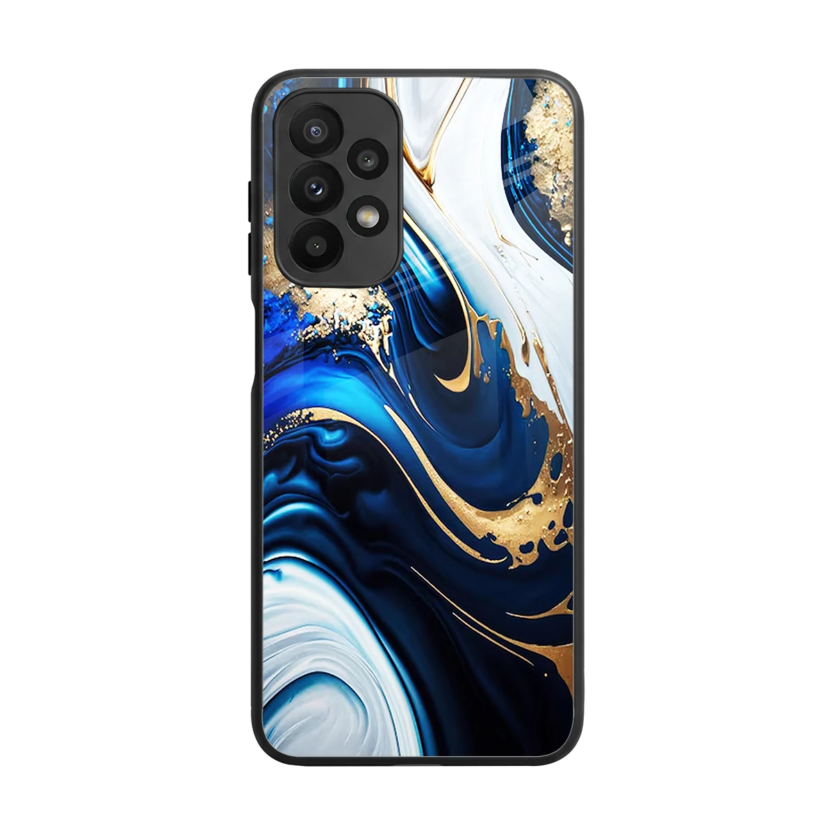Arctic Flow back phone cover | glass case for samsung galaxy a23