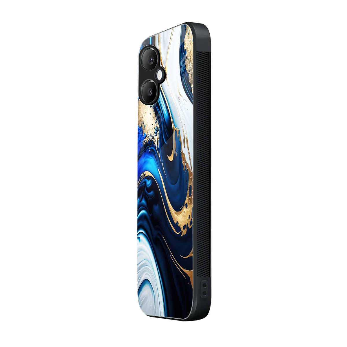 Arctic Flow samsung galaxy a06 5g mobile cover | shockproof glass phone case