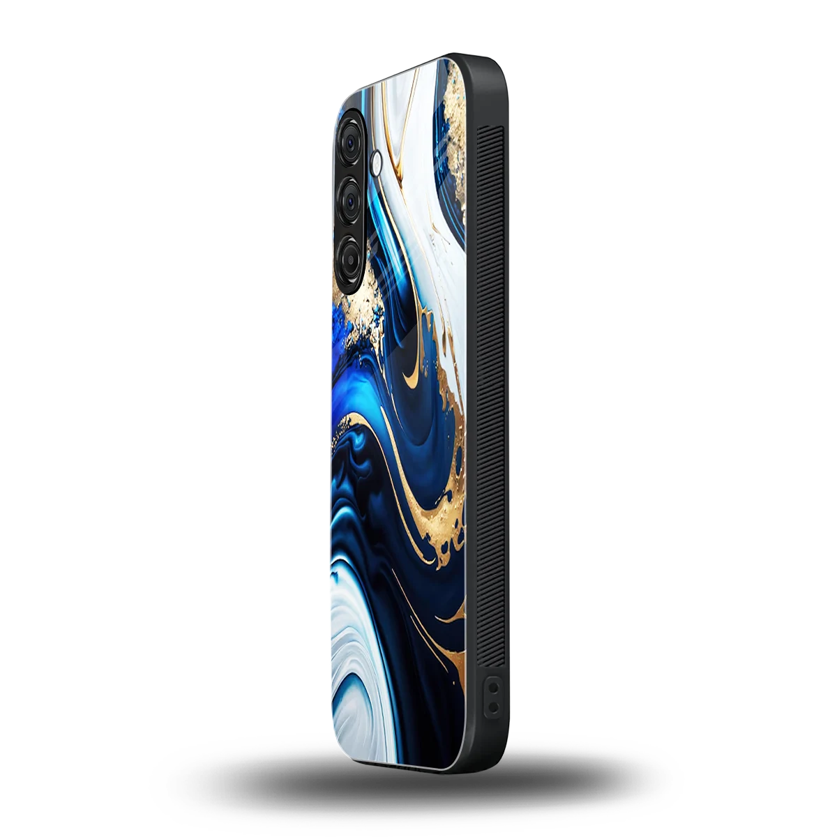 Arctic Flow samsung galaxy m36 5g mobile cover | shockproof glass phone case