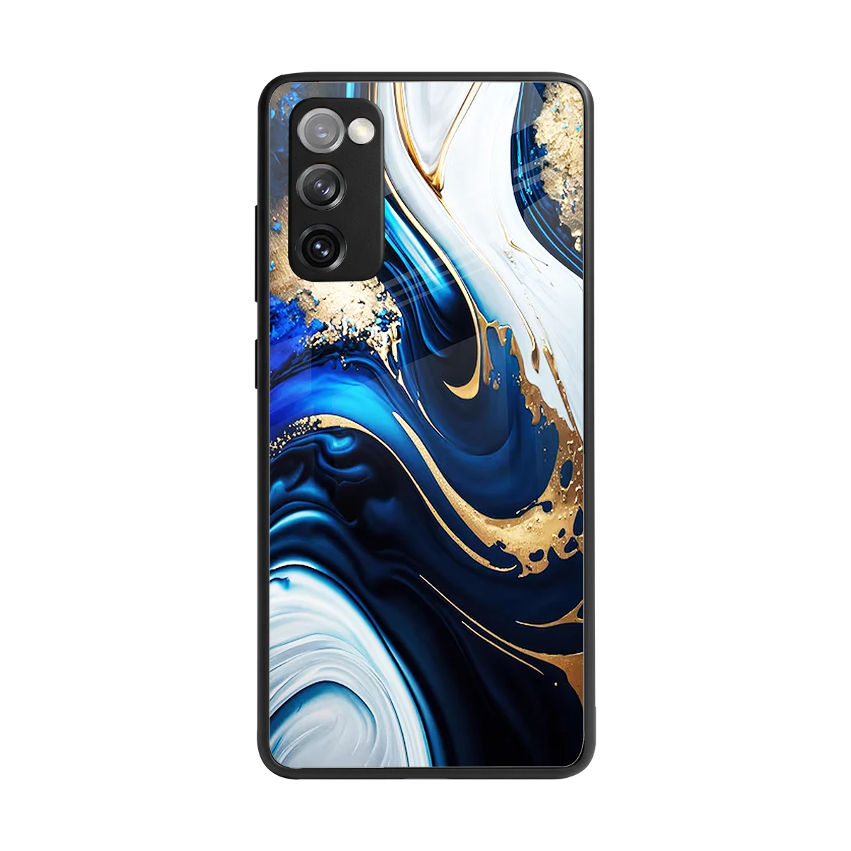 Arctic Flow back phone cover | glass case for samsung galaxy s20 fe