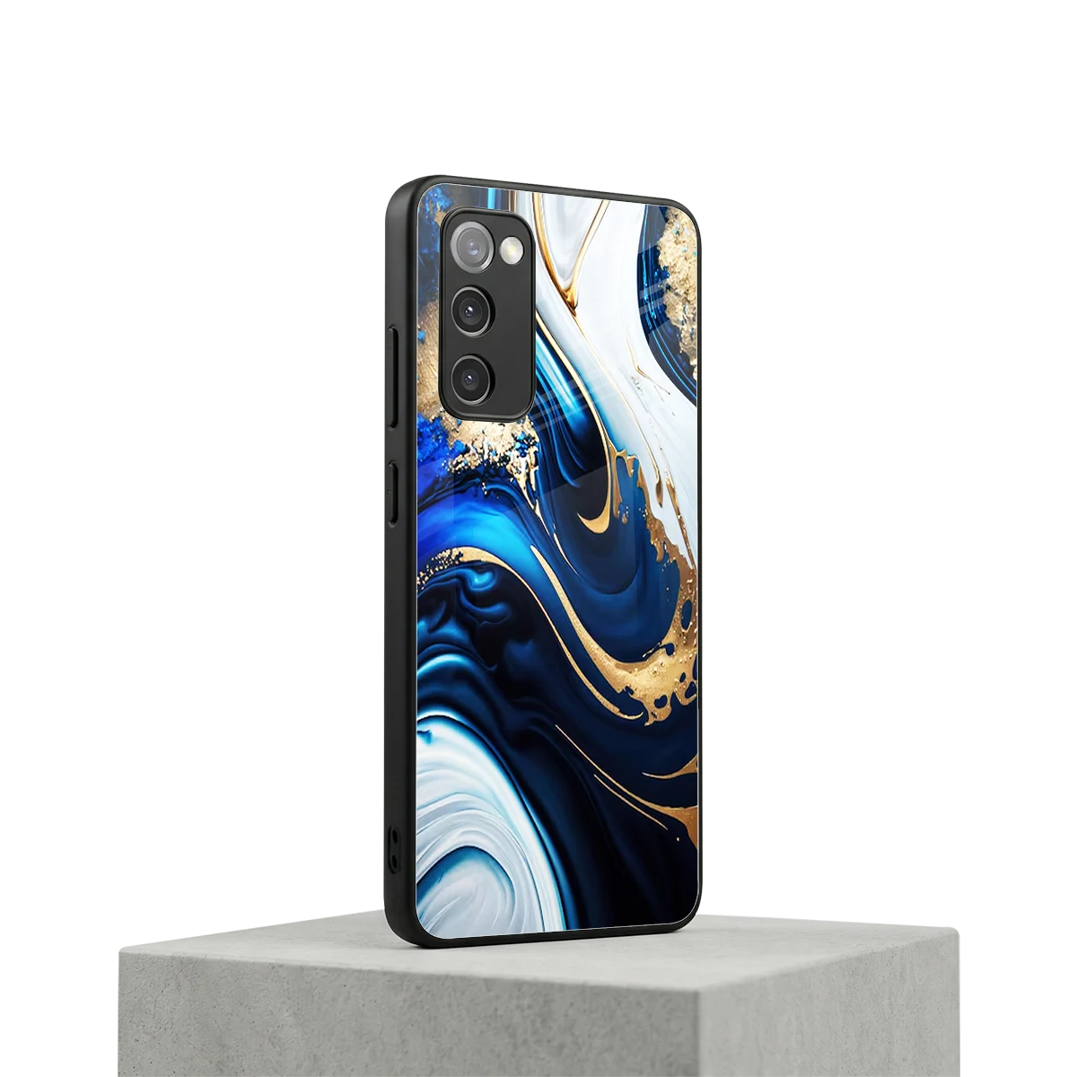 Arctic Flow samsung galaxy s20 fe mobile cover | shockproof glass phone case