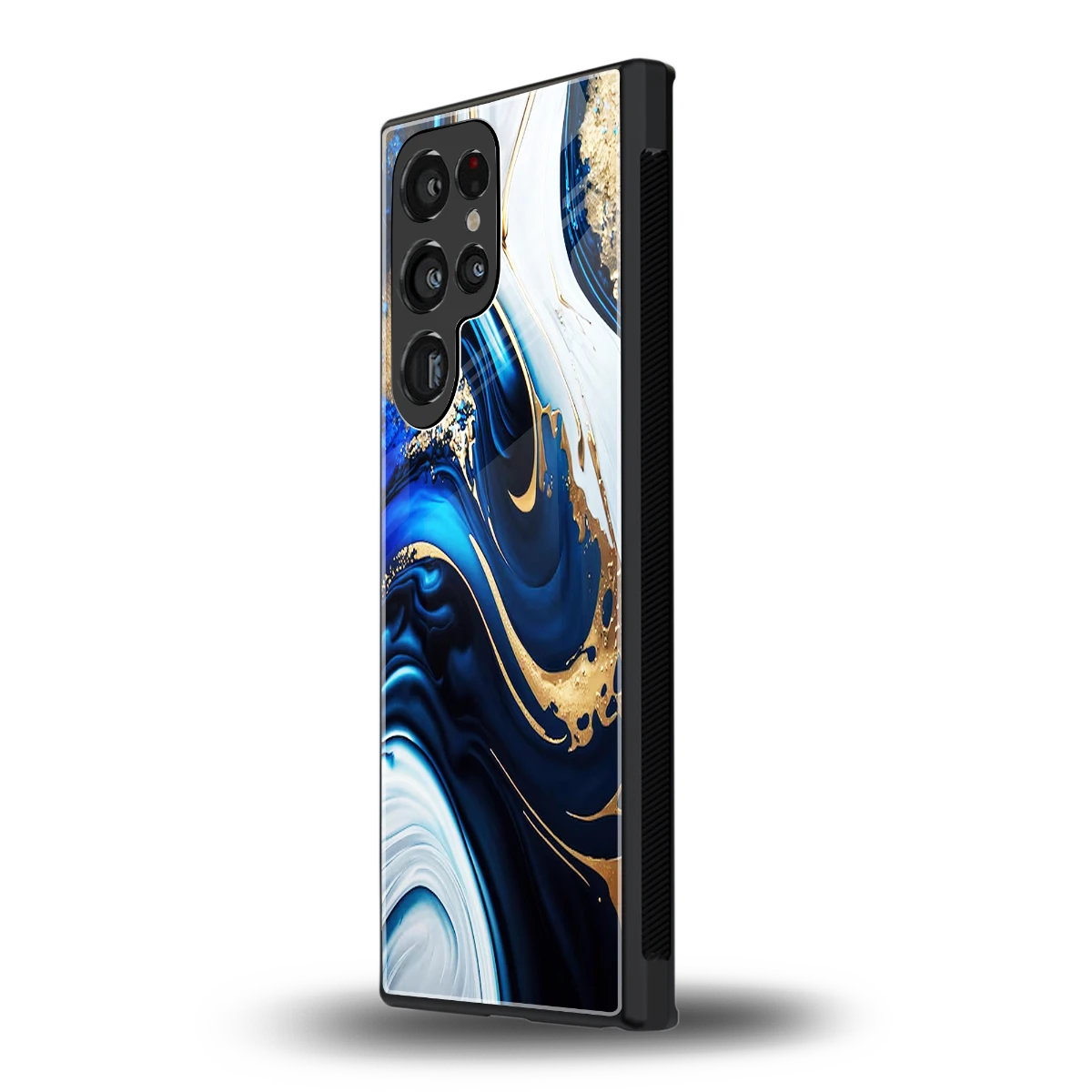 Arctic Flow samsung galaxy s23 ultra mobile cover | shockproof glass phone case