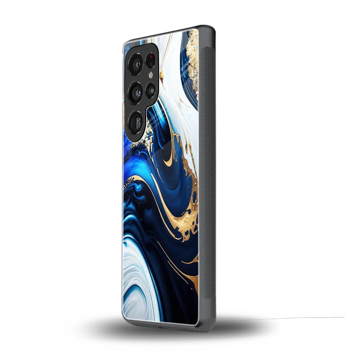 Arctic Flow samsung galaxy s25 ultra mobile cover | shockproof glass phone case