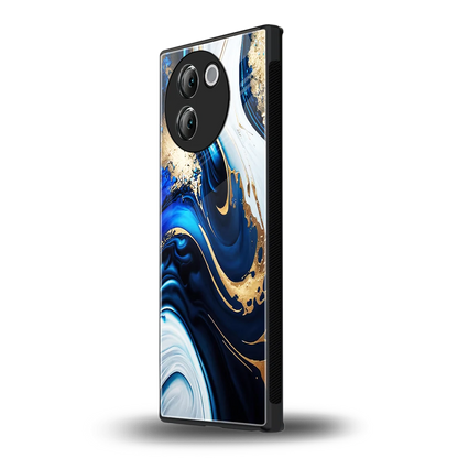 Arctic Flow vivo v30e mobile cover | shockproof glass phone case