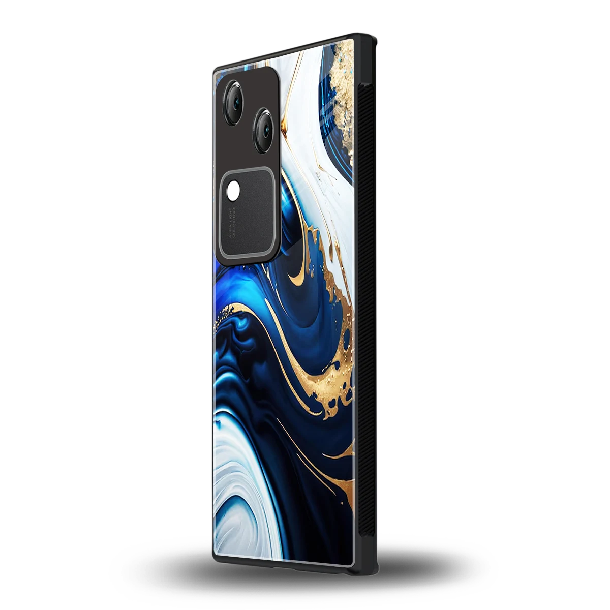 Arctic Flow vivo v30 mobile cover | shockproof glass phone case