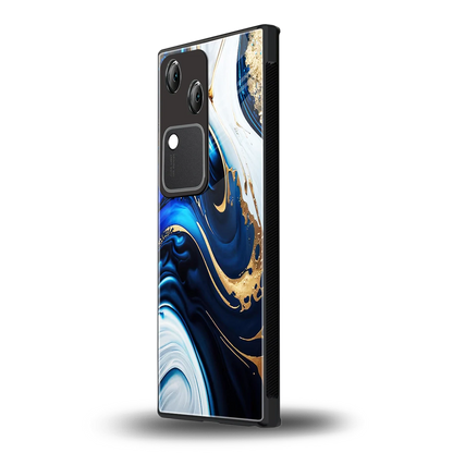 Arctic Flow vivo v30 mobile cover | shockproof glass phone case