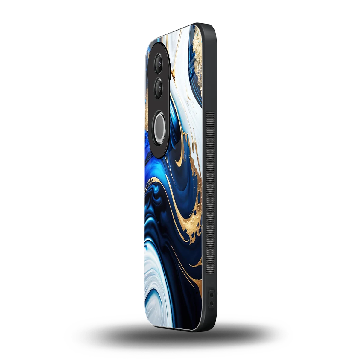 Arctic Flow vivo v50 mobile cover | shockproof glass phone case