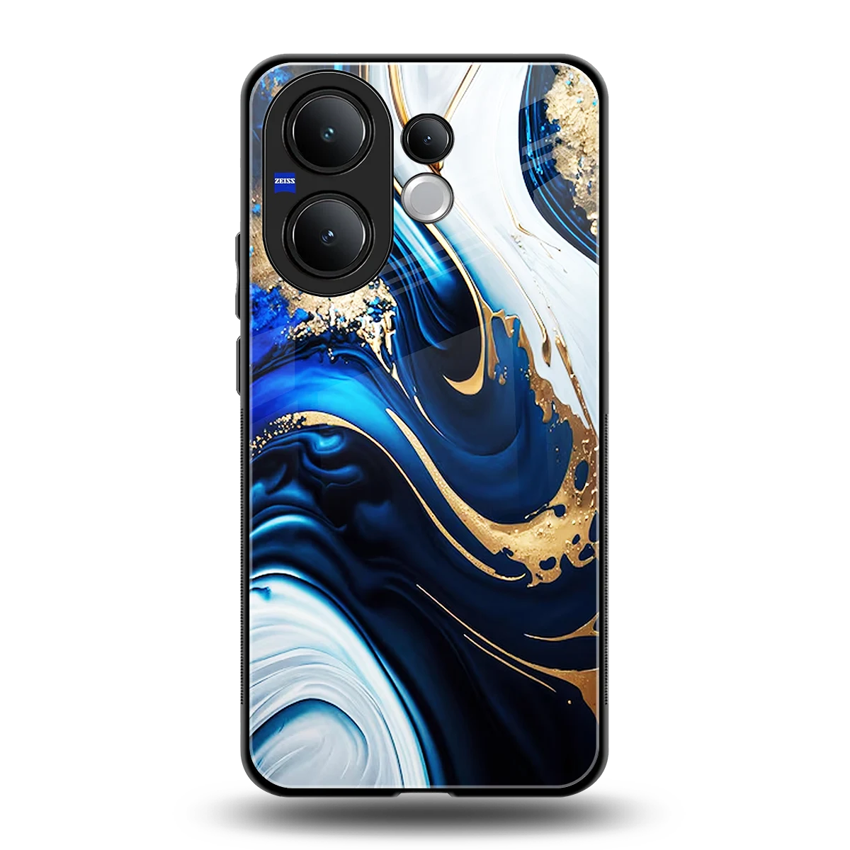Arctic Flow back phone cover | glass case for vivo v60