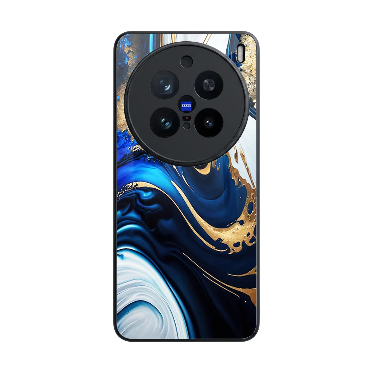 Arctic Flow back phone cover | glass case for vivo x200 pro