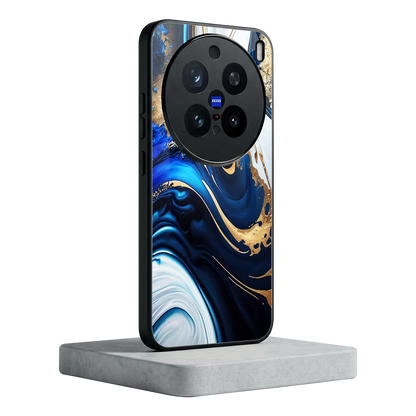 Arctic Flow vivo x200 pro mobile cover | shockproof glass phone case