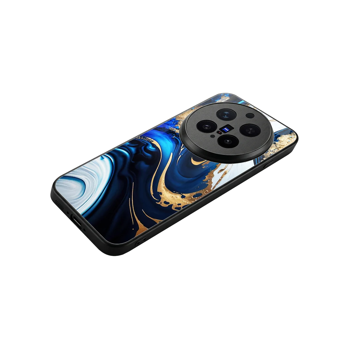 Arctic Flow stylish phone case for vivo x300 pro | glossy glass and slim fit