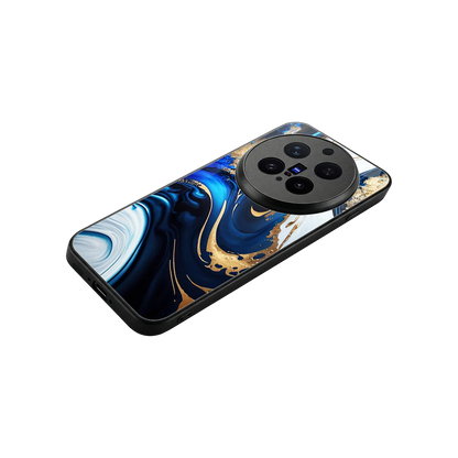 Arctic Flow stylish phone case for vivo x300 pro | glossy glass and slim fit